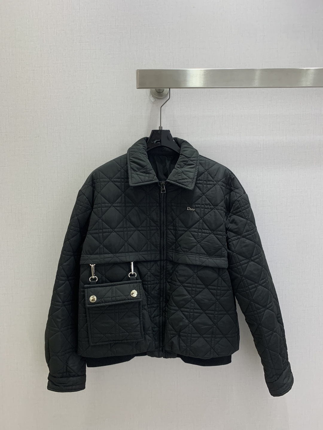 Dior Black Quilted Pocket Jacket