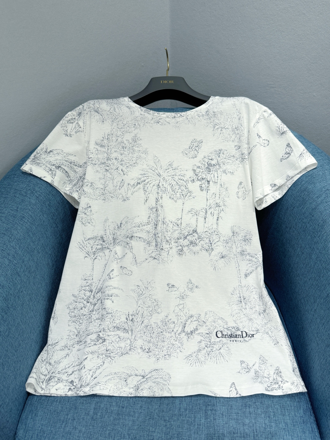 Dior Linen Cotton Butterfly Print Tee - Breathable, Comfortable, Stylish 6 cmp i1747122052732 5906 0 4