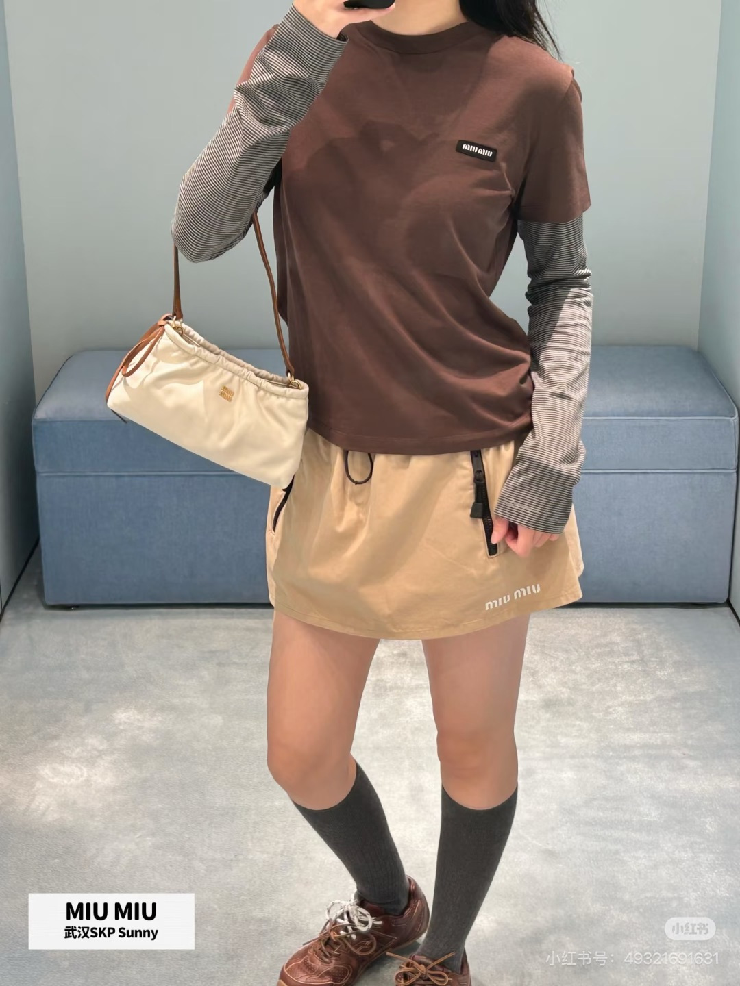 미우미우 여성 긴팔 143121 Miu Miu Long Sleeve