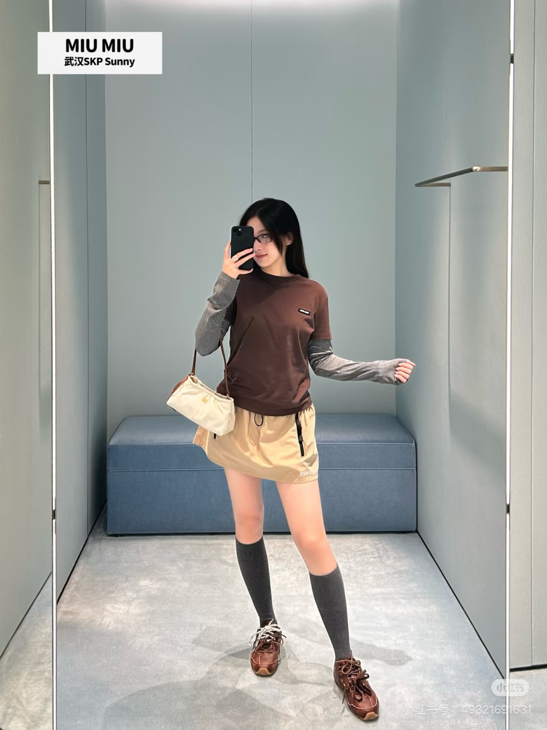 미우미우 여성 긴팔 143121 Miu Miu Long Sleeve 상세 이미지 2