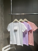 Alexanderwang Mme Alexander Mme Appuyez sur le logo Logo Short -Sleeved T -Shirt White Purple Pink Sml 1 Alexanderwang Mme Alexander Mme Appuyez sur le logo Logo Short -Sleeved T -Shirt White Purple Pink Sml