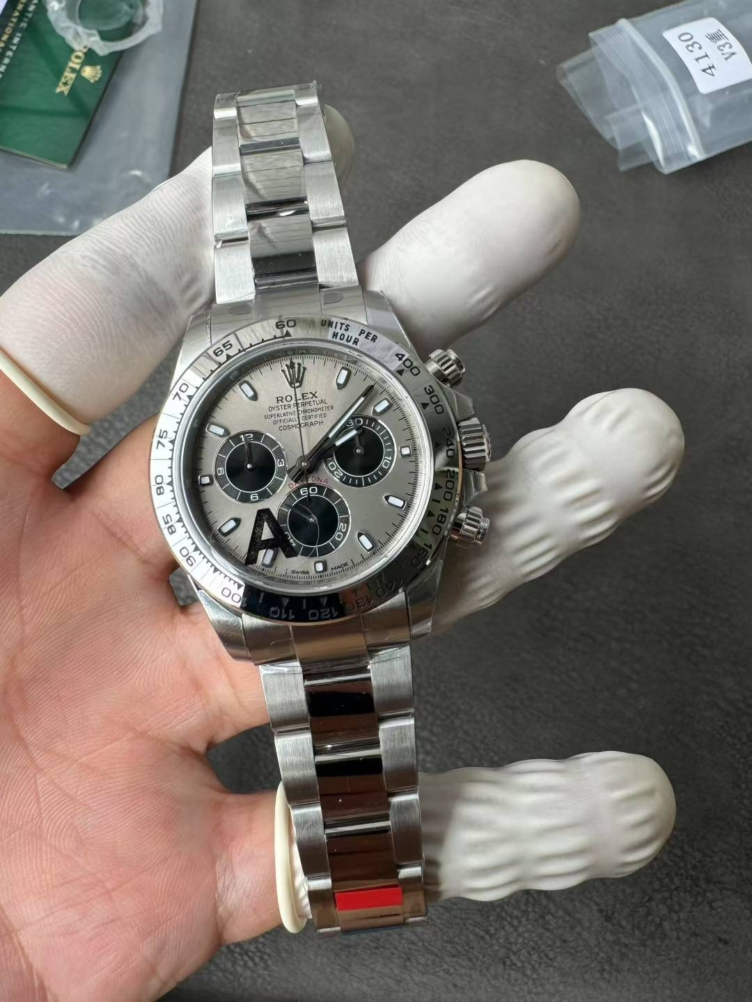 NO:384552,vs counterweight Platinum Ditona,19860909vs配重 白金迪通拿,,Watch