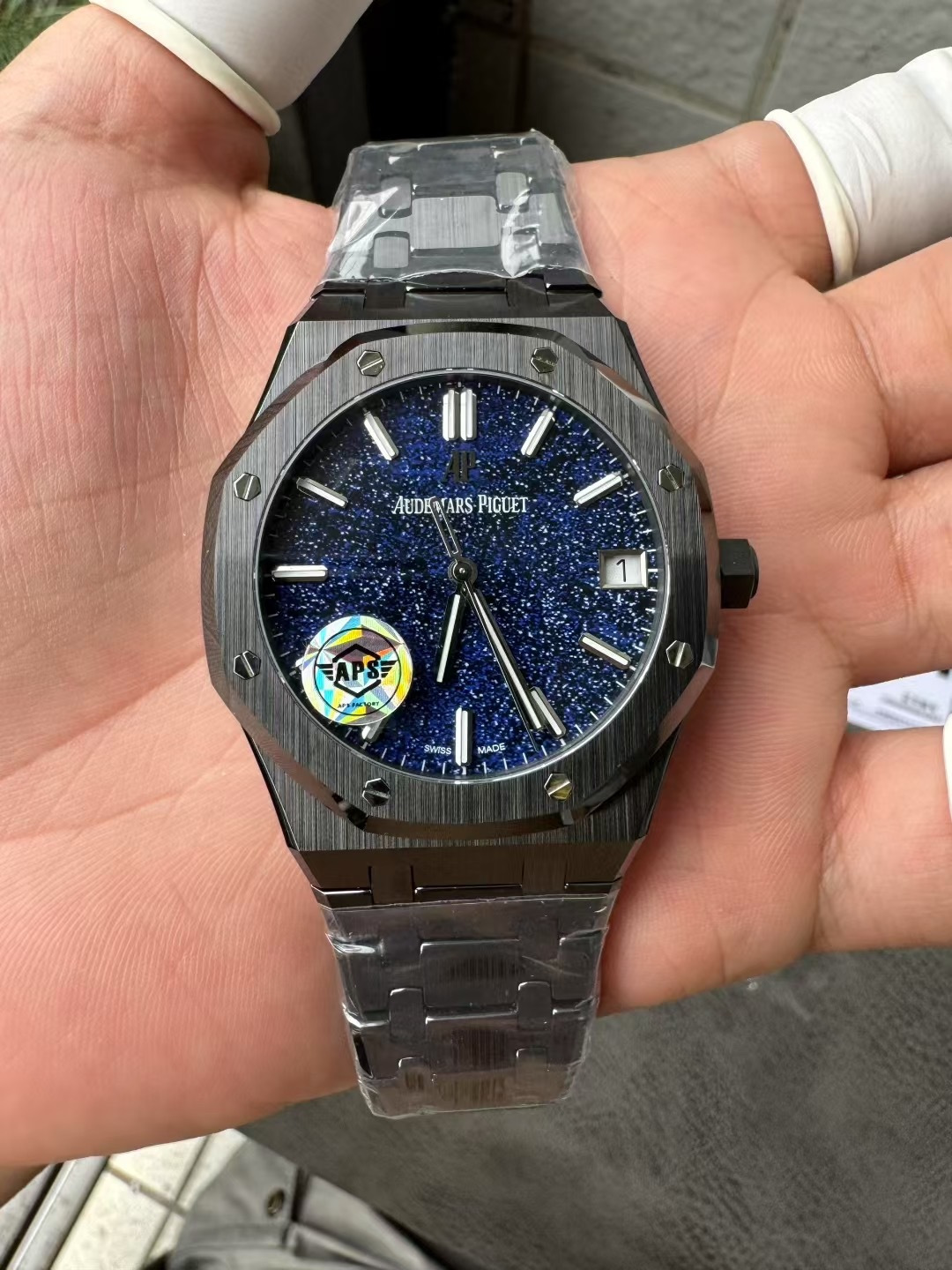 NO:385224,As black ceramic starry sky surface 15500,19860909As 黑陶瓷星空面 15500,,Watch