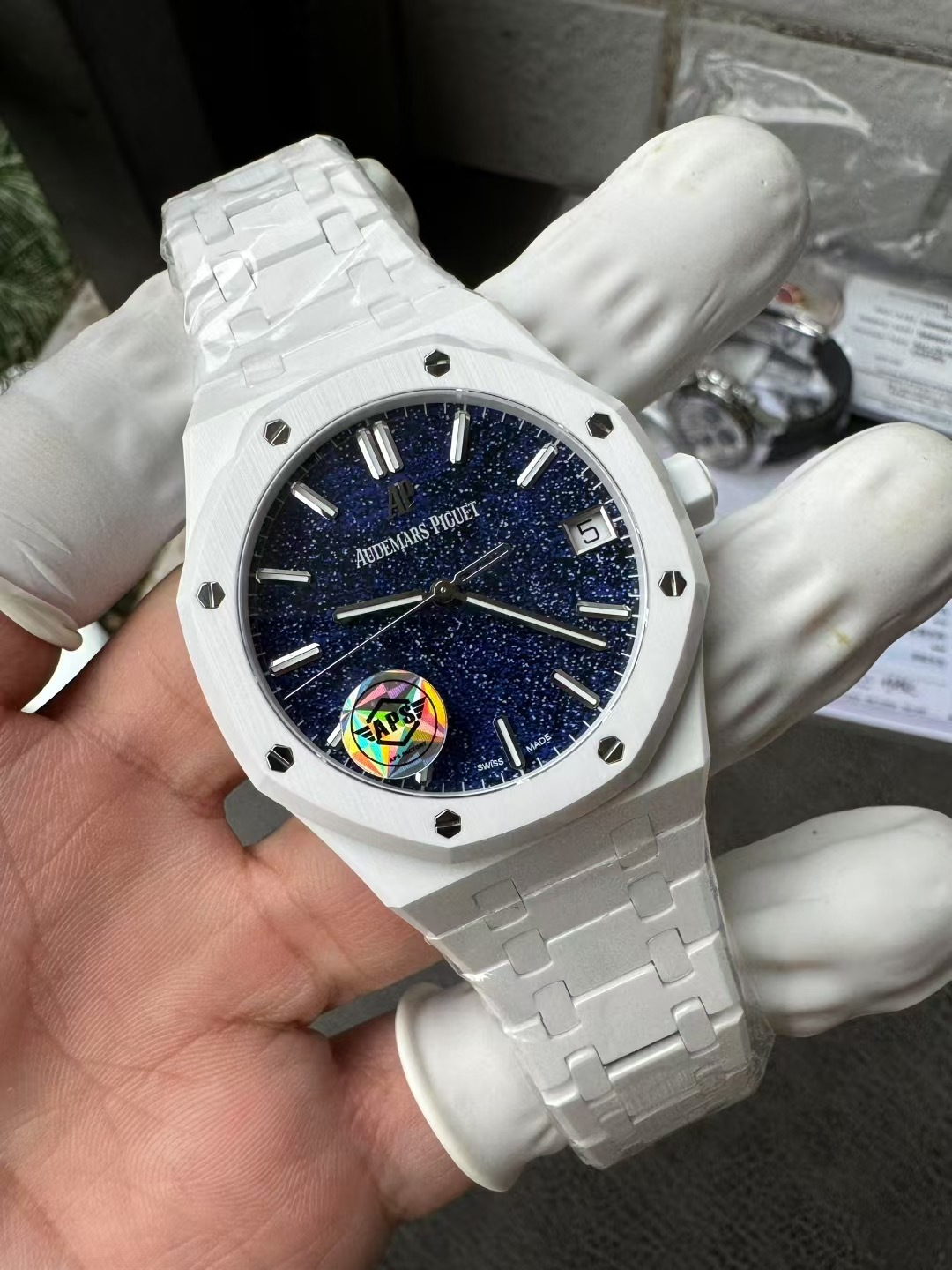 NO:385217,As white ceramic starry sky surface 15500,19860909As 白陶瓷星空面15500,,Watch
