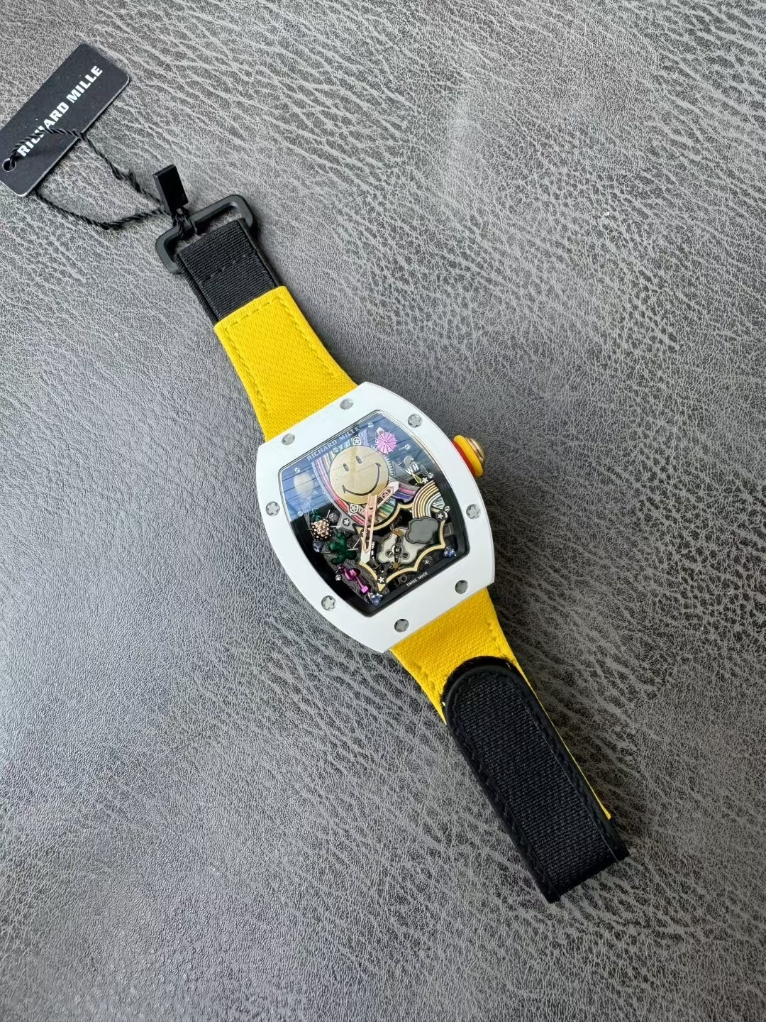 NO:385210,RM88 smiley face, brand new tourbillon movement, super cost-effective,19860909RM88笑脸,全新陀飞轮机芯,性价比超级高,,Watch