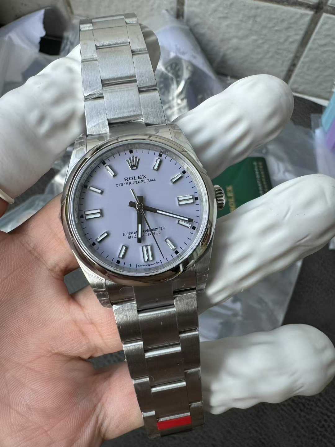 NO:385205,VS new Oyster perpetual 'lavender',19860909VS 新款蚝式恒动型“薰衣草”,,Watch