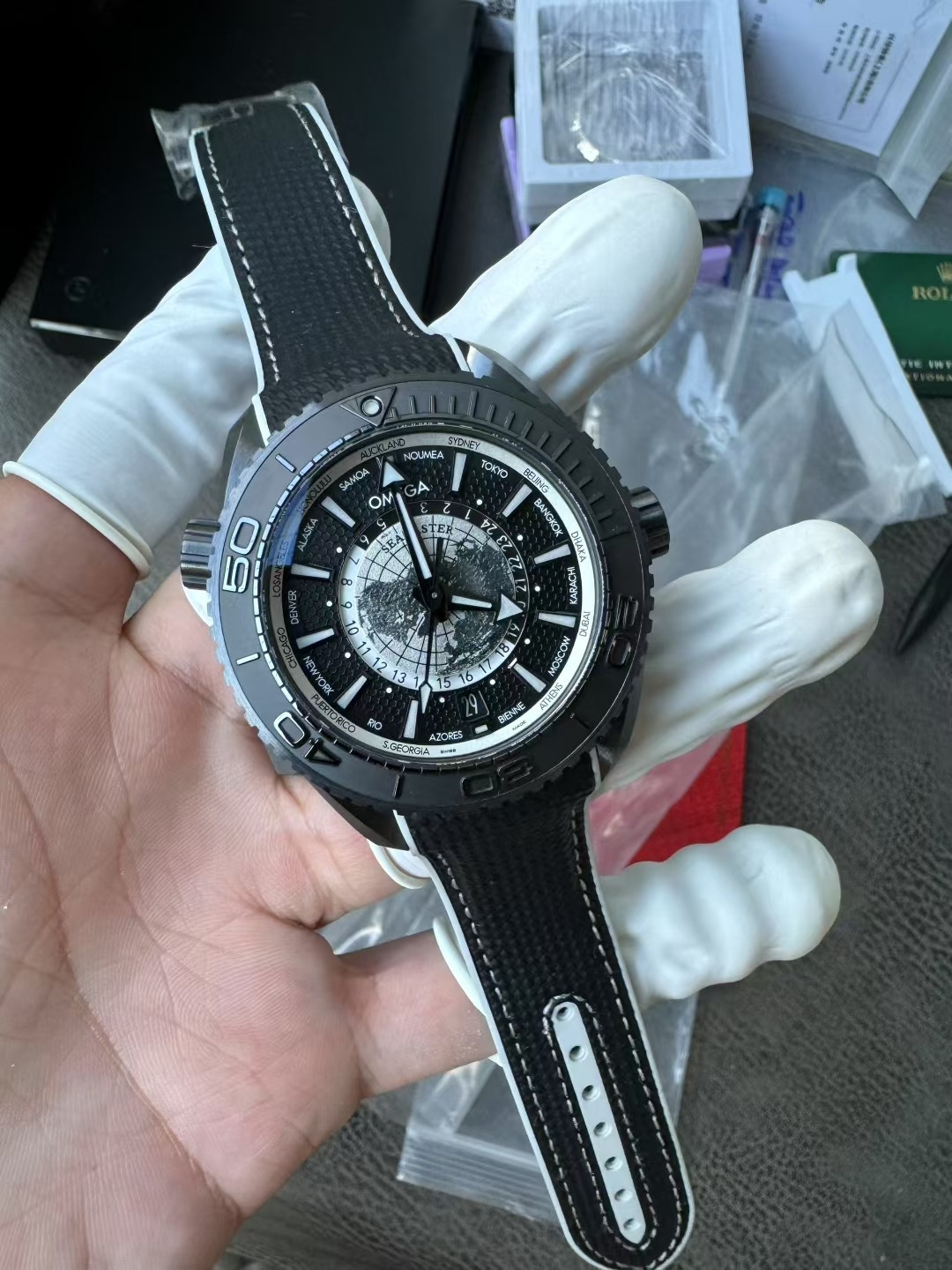 NO:385129,VS Black Warrior World Time Black Warrior,19860909VS 黑武士世界时 黑武士,,Watch