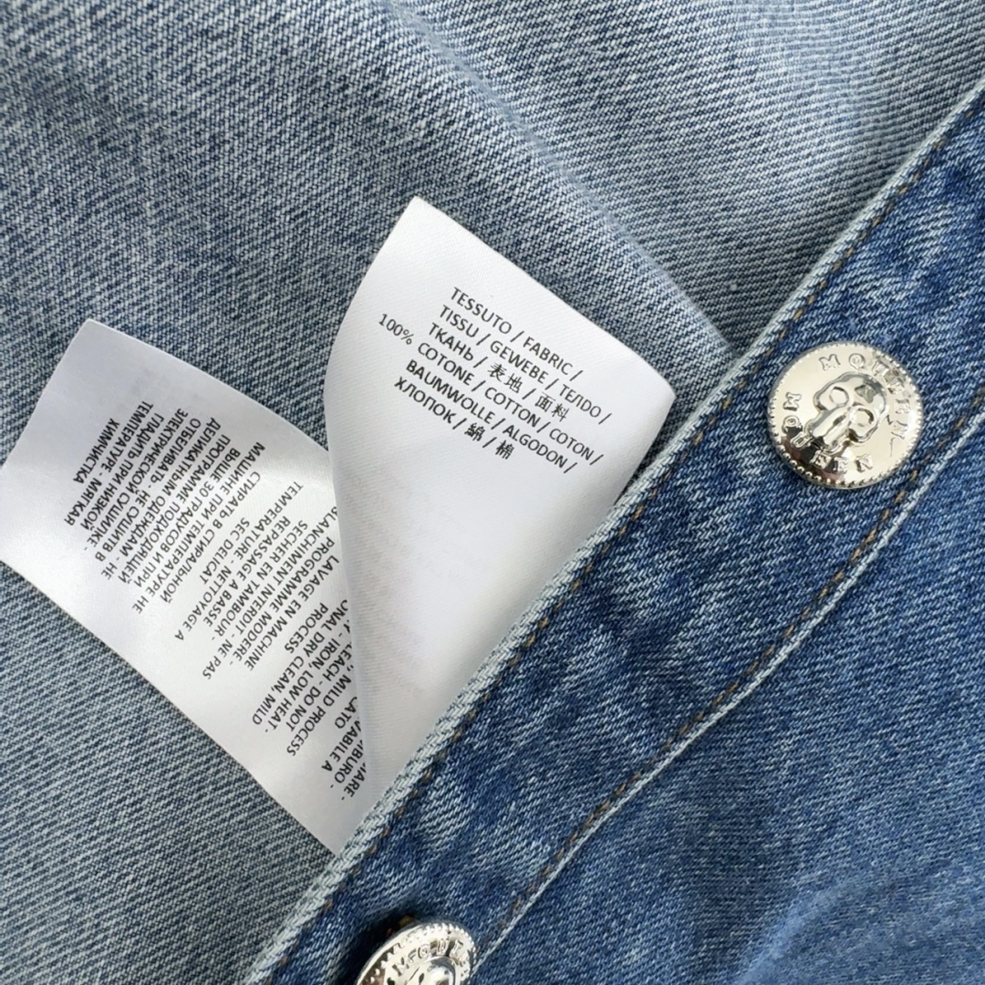 Spring-Summer Pocket Cowboy Clothes: Original Hard-Ass Dress with MCQ 25SS Style - 图片 8