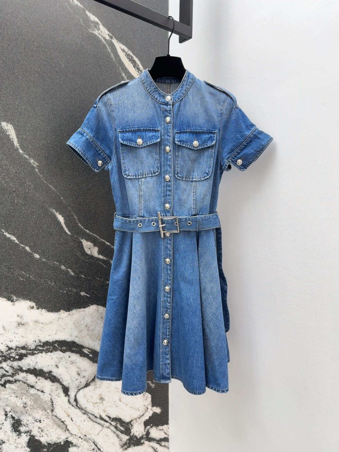 P759 Original Hard-Ass Dress with Pocket Cowboy Style for Spring-Summer Fashion - 图片 1