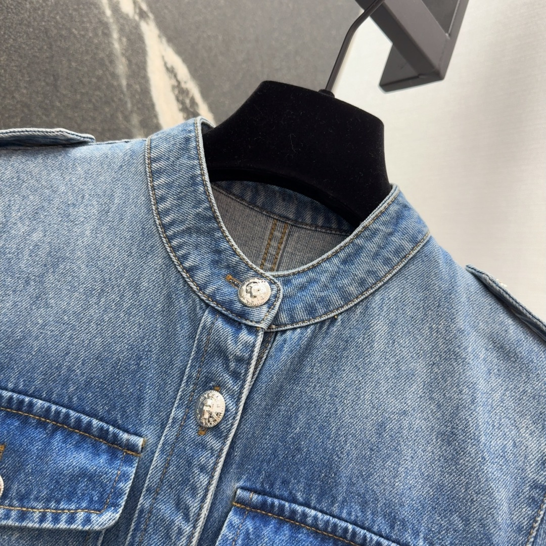 P759 Original Hard-Ass Dress with Pocket Cowboy Style for Spring-Summer Fashion - 图片 5