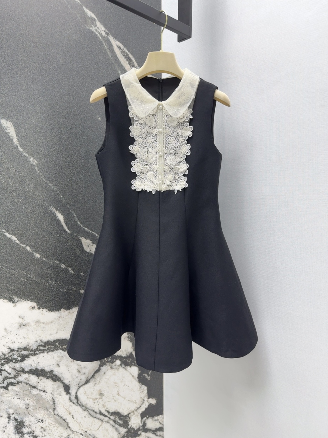 VLTN 25SS Embroidered Lace Doll Dress: Sweet and Princessy Teen Style Retrospect - 图片 1