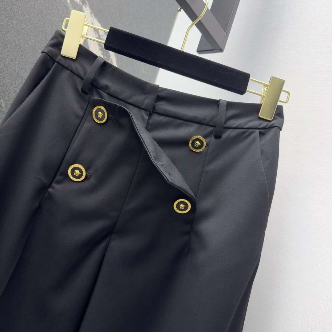 “Ver 25SS Original Femininity Suit: Metal Button Decoration, High Waist Design, Modern Style” - 图片 6