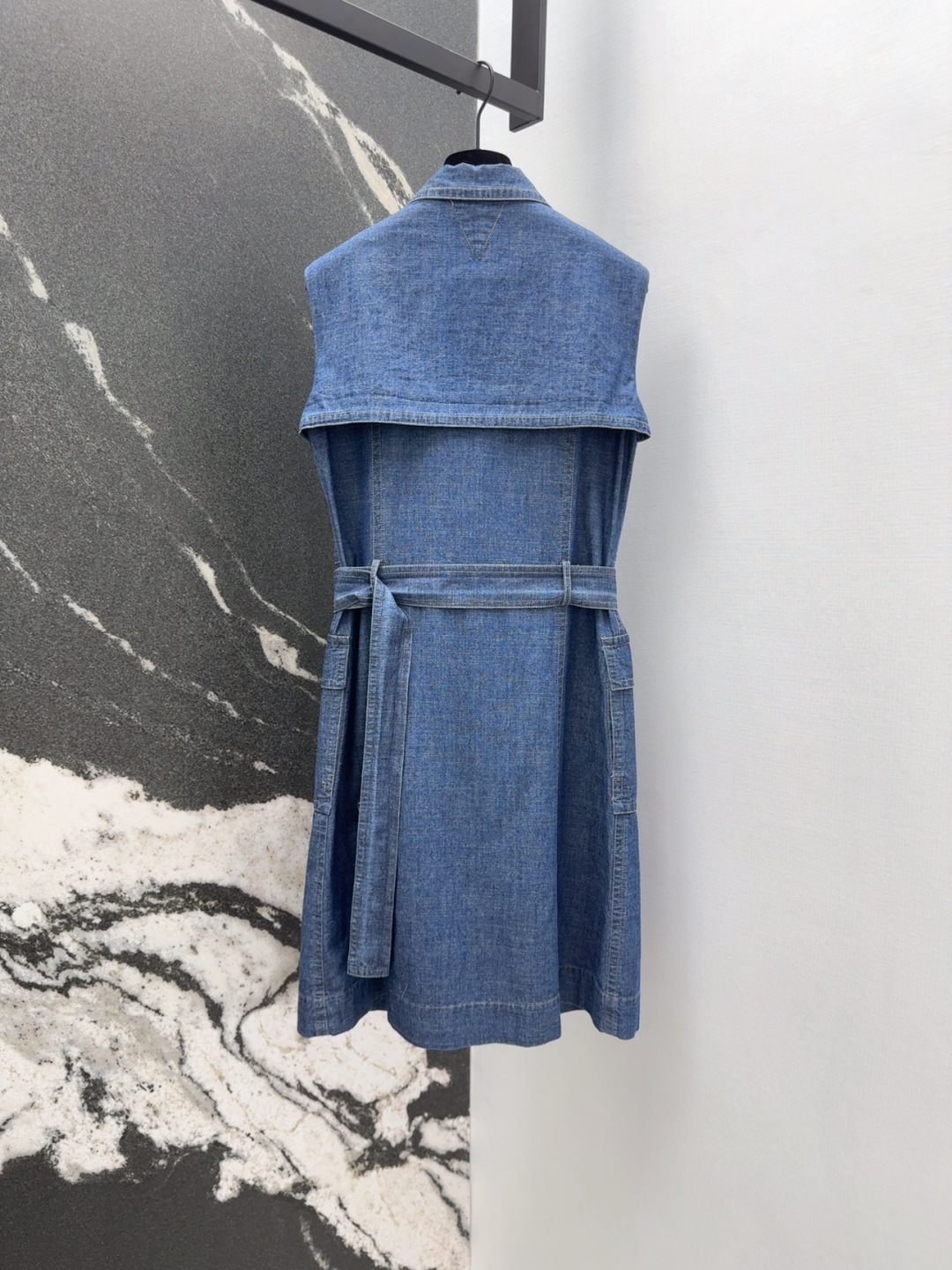 P690 Original One-Size-Fits-All Dress with BV 25SS: Spring-and-Summer Cowboy Style - 图片 8