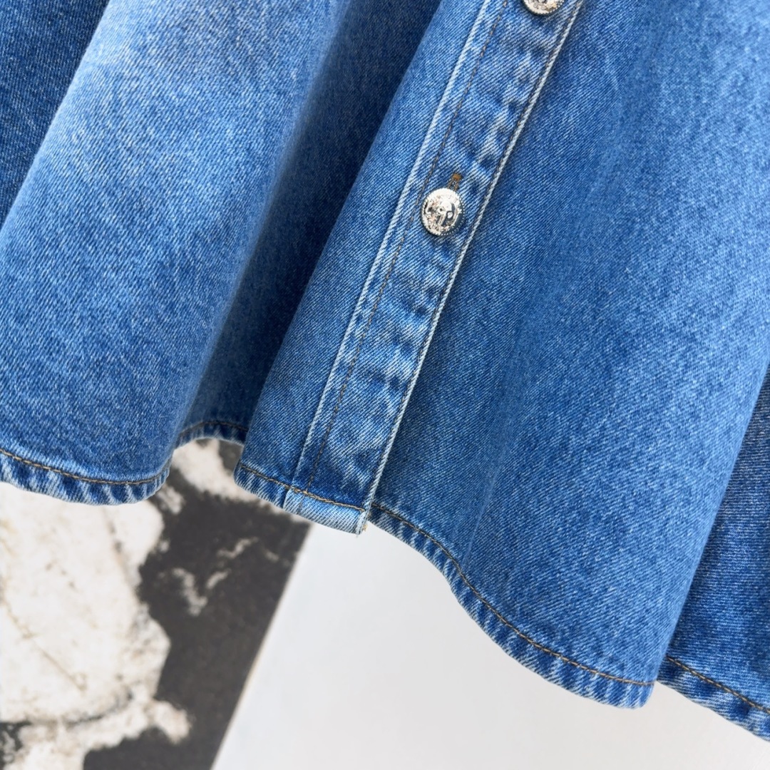 P759 Original Hard-Ass Dress: Spring-Summer Pocket Cowboy Clothes Style Summary - 图片 7