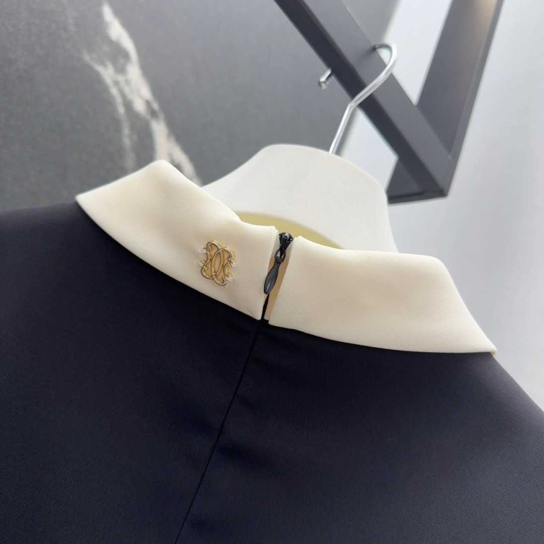 “French-Style Hepburn Collar Dress: Elegant Design for Daily Commuting in Three Colors” - 图片 9