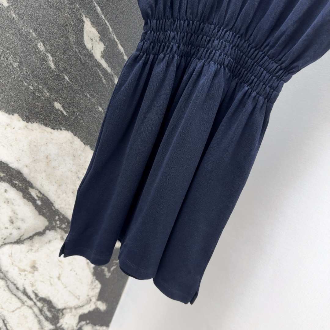 Miu 25SS Spring/Summer New College Embroidered Dress with Loose-Headed Design - 图片 8