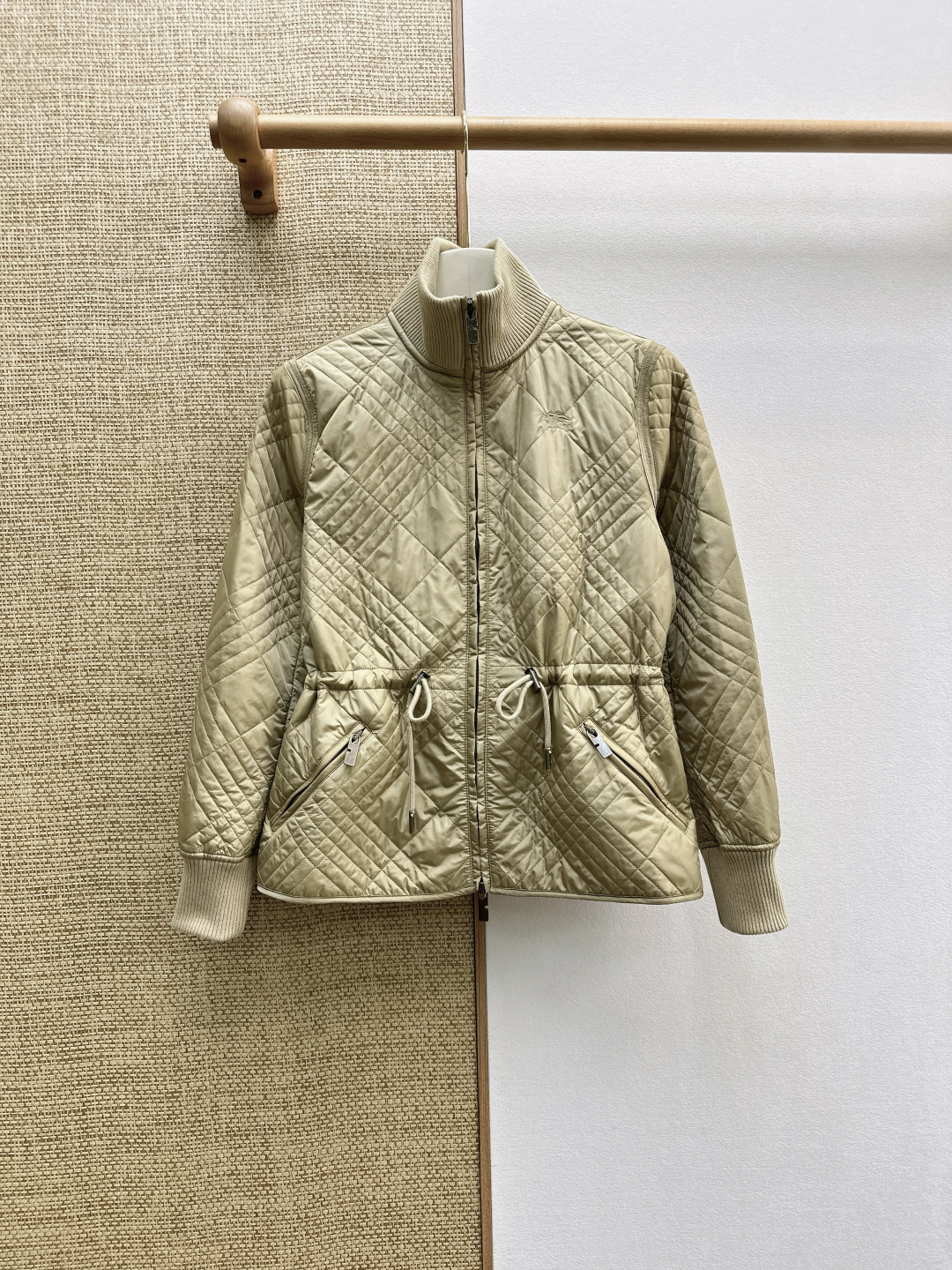 Burberry Quilted Drawstring Jacket