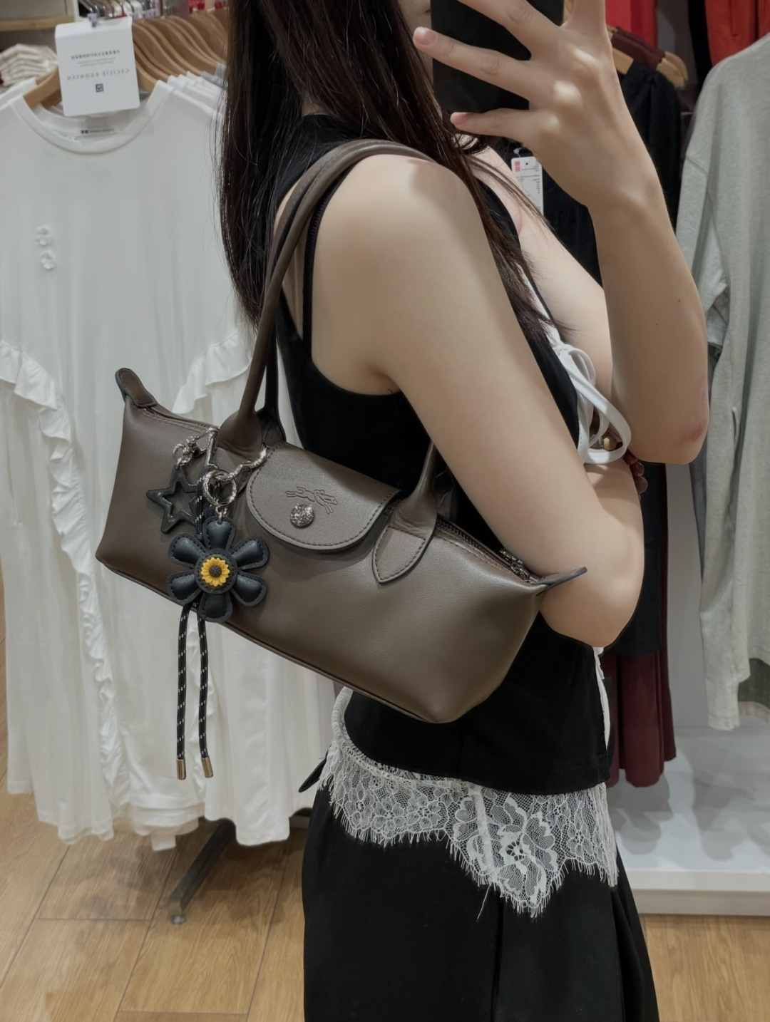 华伦天奴 Valentino 经典高奢皮具手袋托特包斜挎包女包 #B3733E6B 8