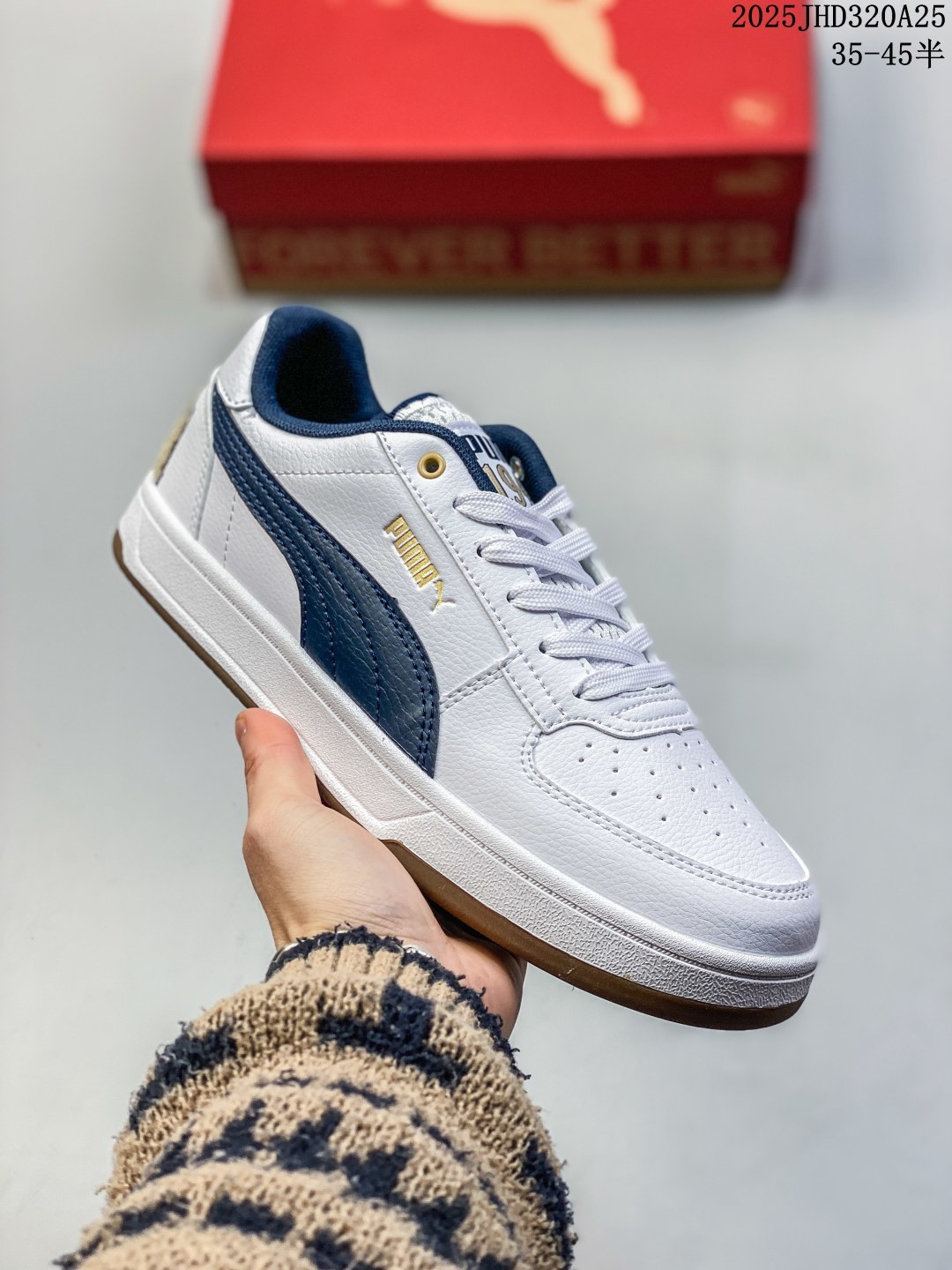 💰130
PUMA/彪马 男女运动板鞋，原楦原纸版开发版型，采用环保纤维革组合翻毛皮饰片鞋面材质，外置耐磨橡胶大底❗️蕾哈娜同系面包鞋太好看了！彪马Puma Park Lifestyle OG Sneaker 公园生活方式系列低帮复古面包风百搭休闲运动板鞋。

类型：男女鞋
货号：395084
码数：35-45含半码
编码：02JHD320A25