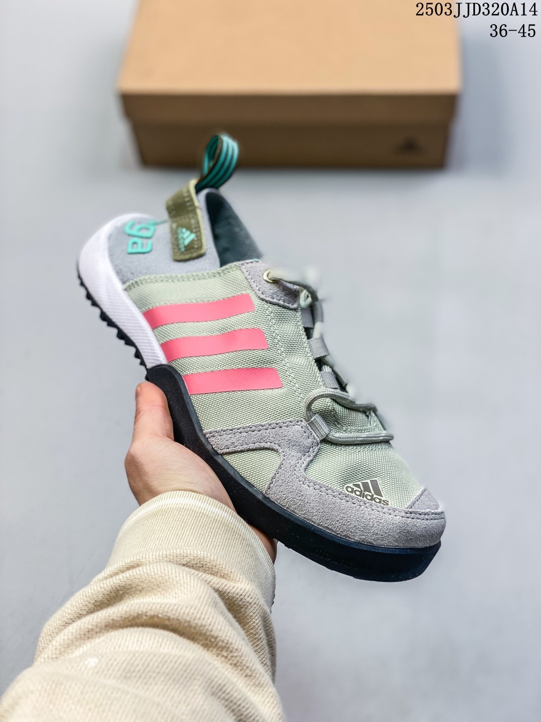 💰110 阿迪达斯didas TERREX DAROGA TWO 13 H.RDY 阿迪达斯男子户外运动鞋 脚感舒适 旨在适合徒步和野营旅行 搭载舒适鞋面和橡胶外底 旨在为湿滑地面打造 全新官方纯原材料打造 尺码36 36⅔ 37⅓ 38 38⅔ 39⅓ 40 40⅔ 41⅓ 42 42⅔ 43⅓ 44 45 货号HP863 编码：03JJD320A14