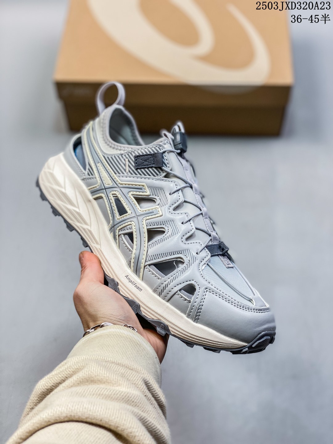 亚瑟士溯溪鞋 洞洞鞋 Asics Gel-Sonoma SE 舒适日常休闲百搭防滑低帮户外徒步舒适随行跑步鞋【男女同款 】无界,路更远,今夏必备! 颠覆认知,包裹性超强,脚感非常之舒适,侧面镂空设计,透气性极佳,让微风灌入足底,为沸腾夏日注入清爽能量防滑效果也不错,颜值与性能兼备!各平台实体疯狂种草首选! 货号:1203A408—020 编码:03JXD320A23