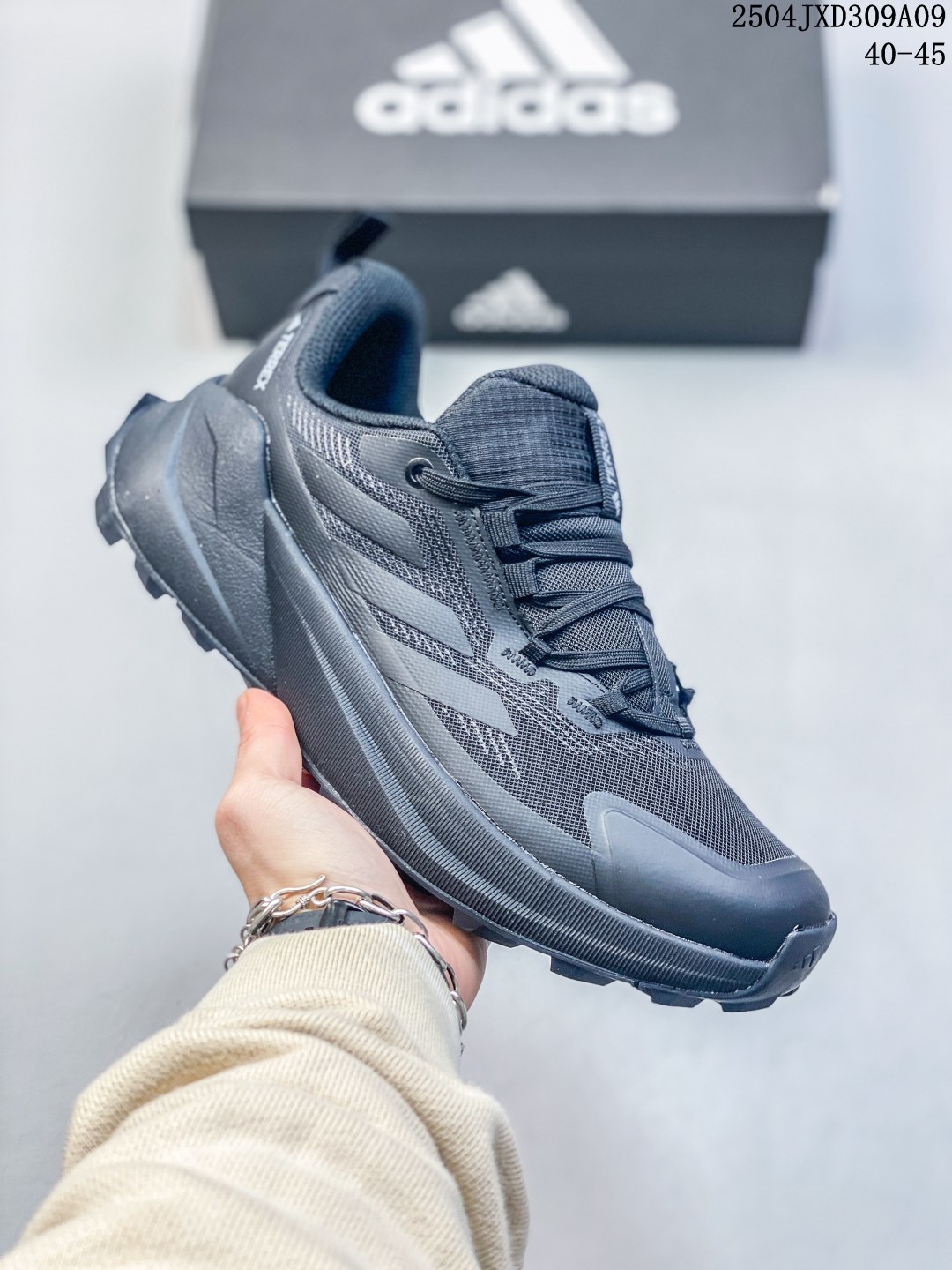 莆田✅Adidas Terrex Free Hiker 2 Low Gtx 阿迪达斯户外休闲鞋 速干织物材质运动鞋 马牌防滑舒适耐磨大底