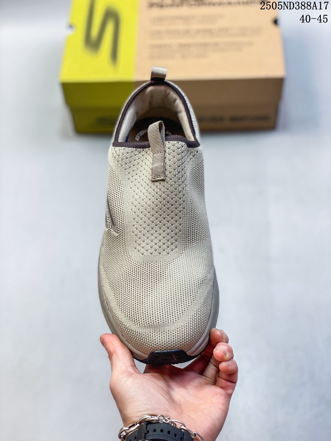 💰140
Skechers斯凯奇夏男鞋一脚蹬健步鞋休闲运动鞋跑步鞋软底舒适透气
尺码：见图
编码：05ND388A17