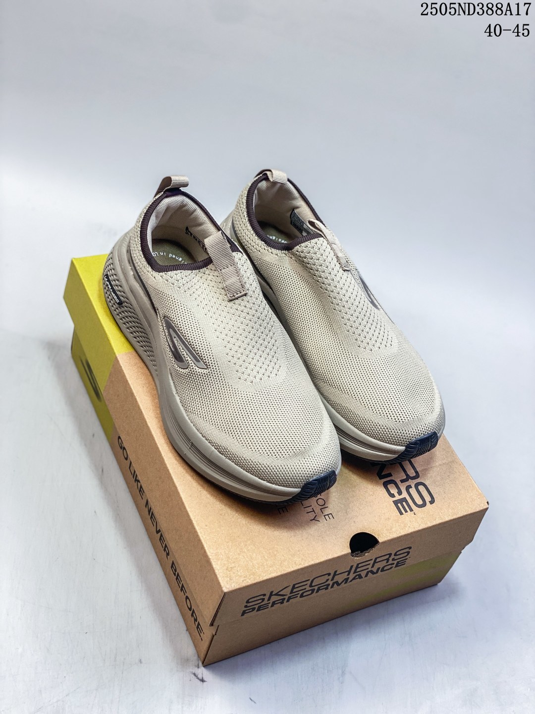 💰140
Skechers斯凯奇夏男鞋一脚蹬健步鞋休闲运动鞋跑步鞋软底舒适透气
尺码：见图
编码：05ND388A17