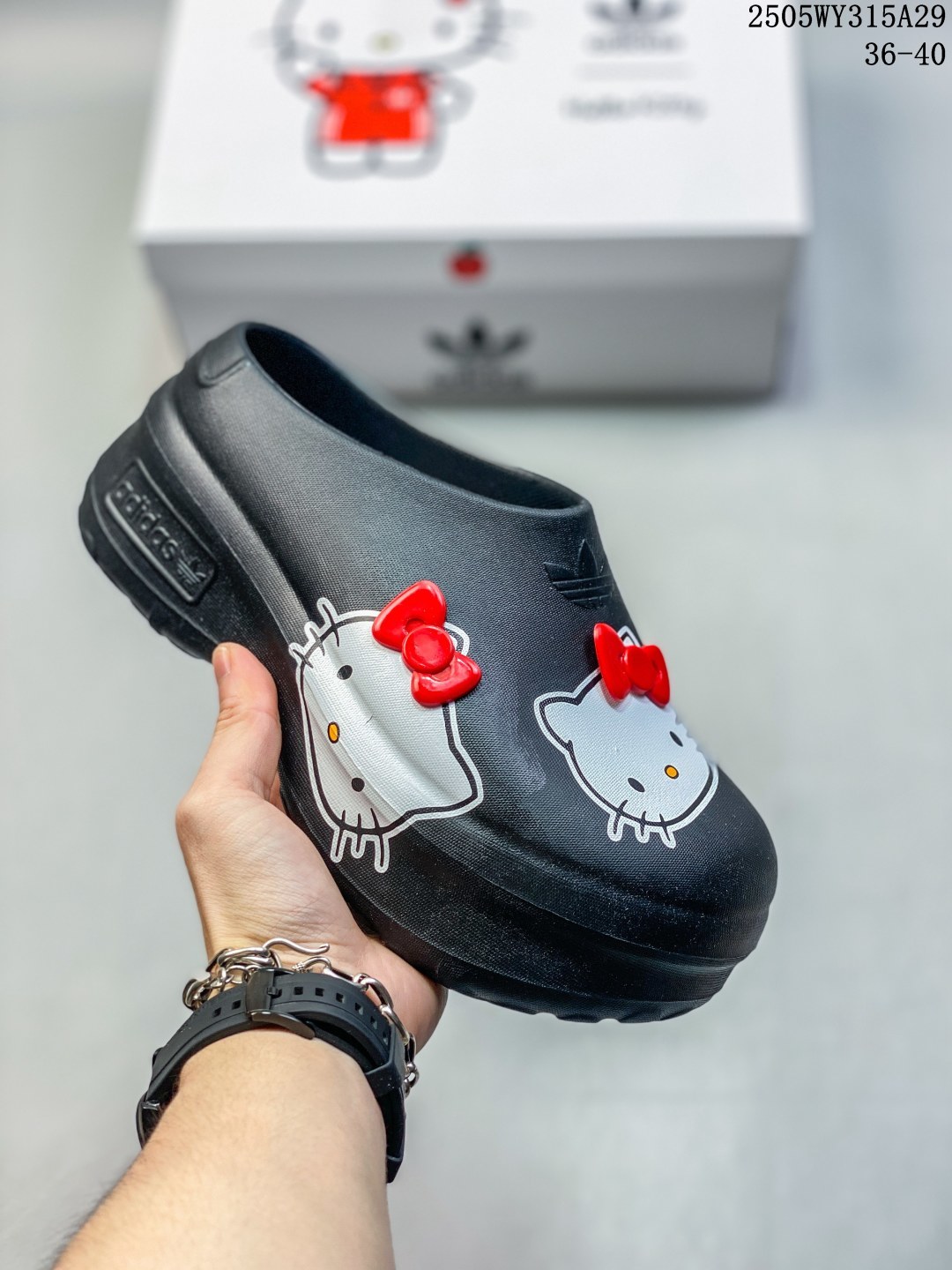 Adidas阿迪达斯 AdiFOM Stan 穆勒厨师鞋运动厚底拖鞋男女IG9361 编码:05WY315A29