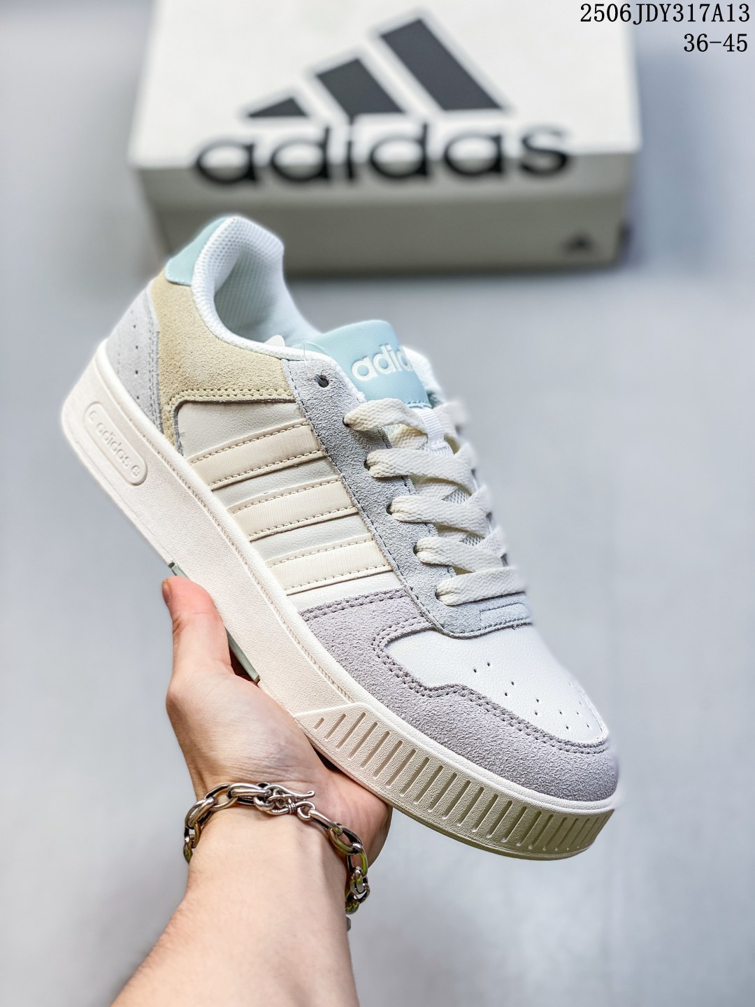 🈴️💰160
adidas neo D-PAD 舒适百搭 防滑耐磨 低帮 板鞋 男女同款 
06JDY317A13
