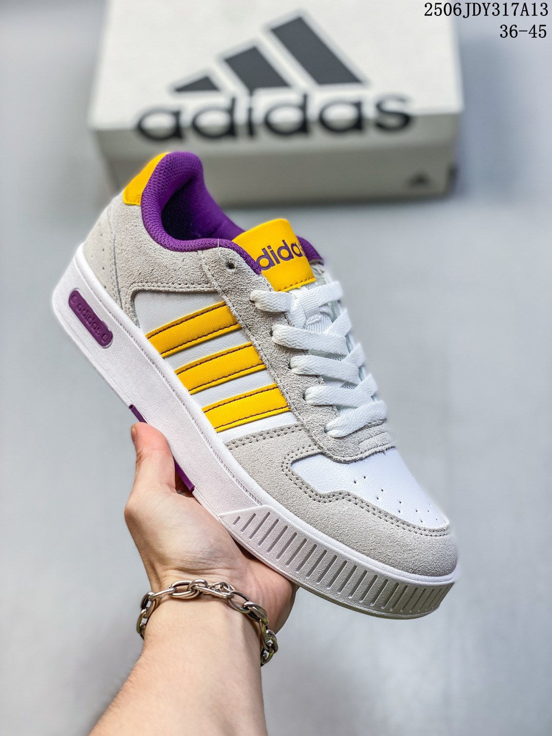 🈴️💰160
adidas neo D-PAD 舒适百搭 防滑耐磨 低帮 板鞋 男女同款 
06JDY317A13