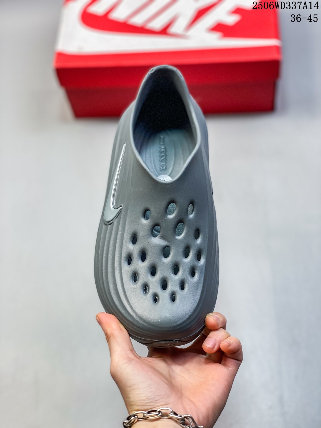 💰100
Nike Reactx Rejuven8 男子凉鞋采用质感柔软且出众回弹的 ReactX泡绵，缔造非凡舒适的日常穿着体验，助你保持活力。鞋面透气孔设计，营造出色透气性，橡胶外底，提供可驾驭湿滑地面的强劲抓地力
货号：HV5060-001
鞋码：36-45
编码：06WD337A14
