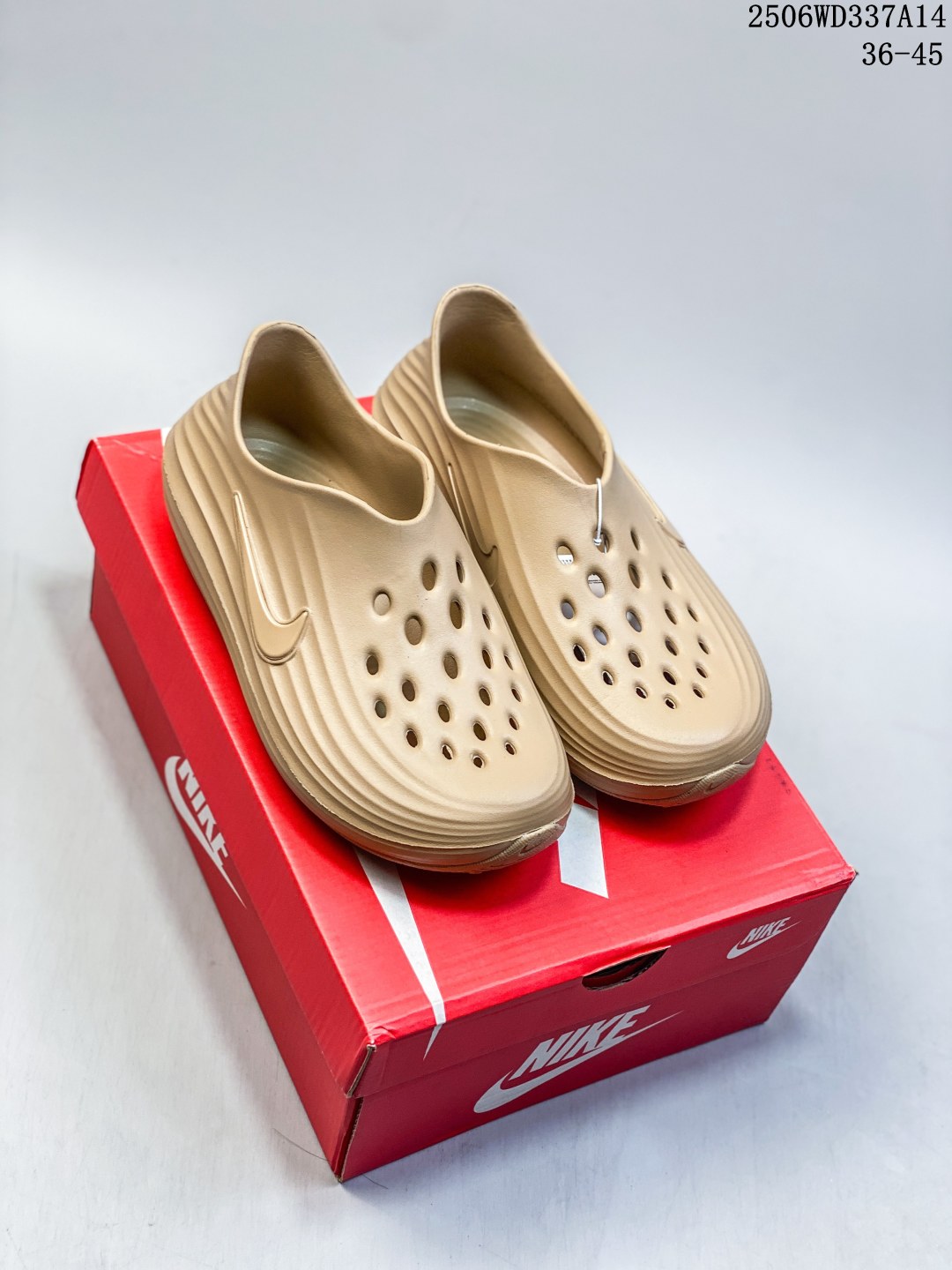 💰100
Nike Reactx Rejuven8 男子凉鞋采用质感柔软且出众回弹的 ReactX泡绵，缔造非凡舒适的日常穿着体验，助你保持活力。鞋面透气孔设计，营造出色透气性，橡胶外底，提供可驾驭湿滑地面的强劲抓地力
货号：HV5060-001
鞋码：36-45
编码：06WD337A14