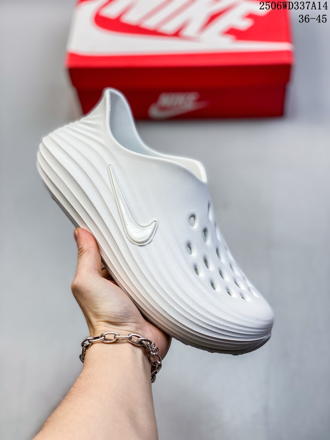 🈴 💰100
Nike Reactx Rejuven8 男子凉鞋采用质感柔软且出众回弹的 ReactX泡绵，缔造非凡舒适的日常穿着体验，助你保持活力。鞋面透气孔设计，营造出色透气性，橡胶外底，提供可驾驭湿滑地面的强劲抓地力
货号：HV5060-001
鞋码：36-45
编码：06WD337A14