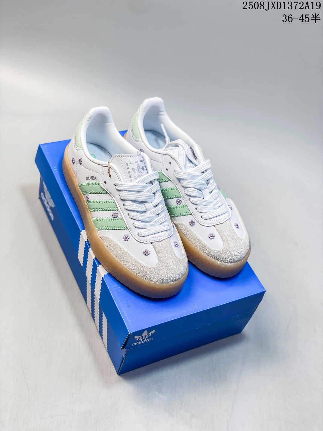 ❤️240包邮/原单代购级别
公司级✅Adidas Originals Samba XLG 桑巴舞系列阿迪达斯 三叶草 绅士德训足球风百搭低帮休闲运动板鞋
货号:JS3954
尺码:36 36.5 37 38 38.5 39 40 40.5 41 42 42.5 43 44 45
08JXD1372A19
