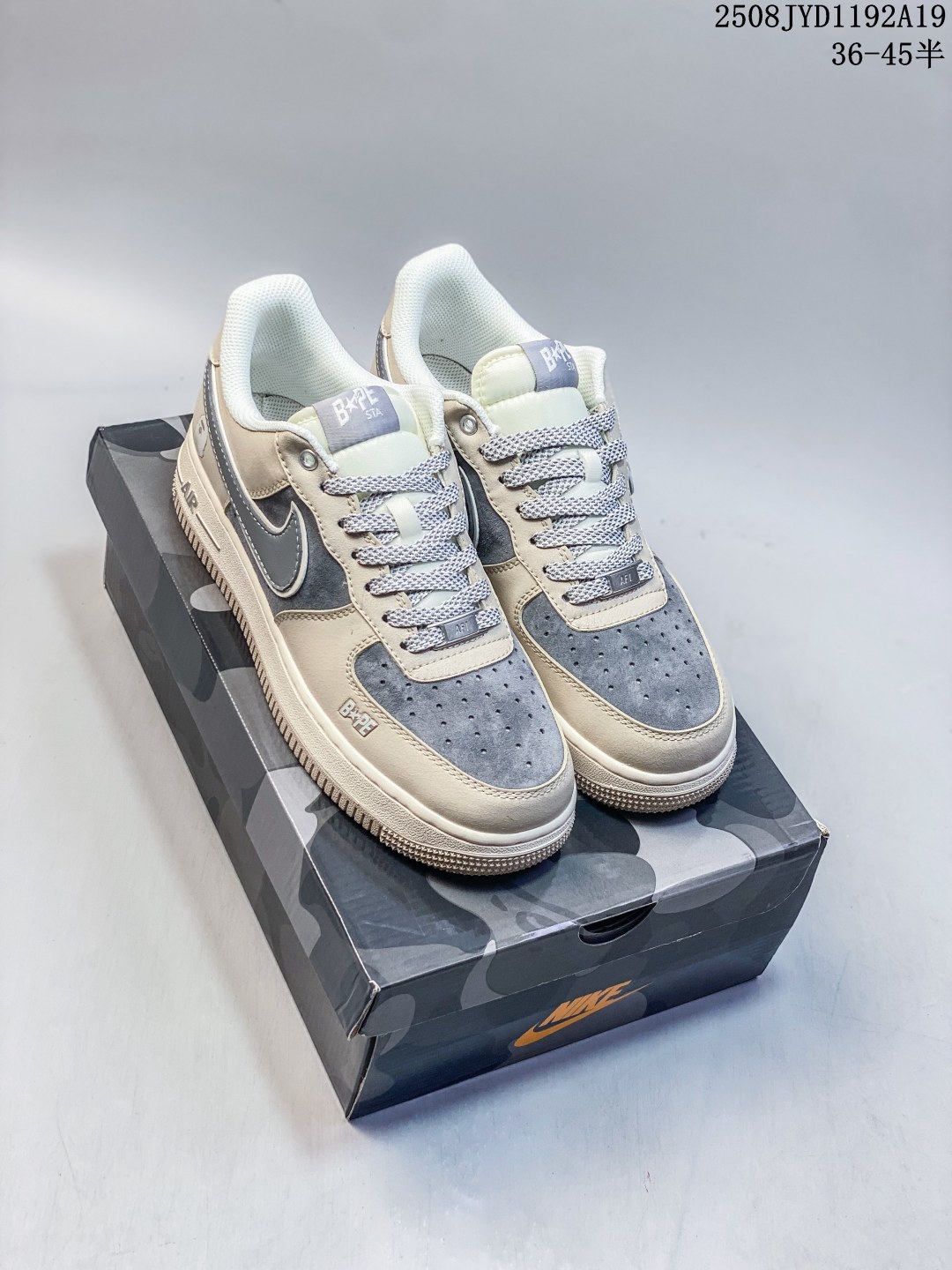 ❤️250包邮/原单代购级别
海外限量发售！公司级耐克NIke Air Force 1 '07 Low “冠军联名——双拼三小勾”空军一号 低帮 运动鞋 休闲鞋 折边针车 工艺难度大 原楦头原纸板 原装鞋盒 定制五金配件 内置全掌气垫 原厂鞋底 
货号：SJ6698-021
Size：36 36.5 37.5 38 38.5 39 40 40.5 41 42 42.5 43 44 44.5 45
08JYD1192A19