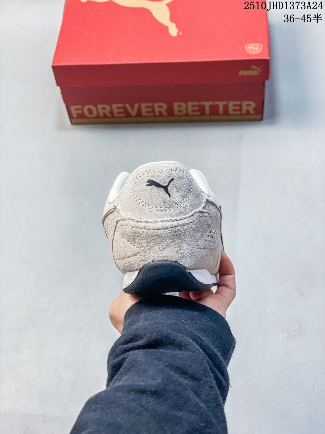 💰130 真标带半码 25秋PUMA彪马美拉德赛车风复古休闲鞋CATCH SD男女薄底鞋 402681 尺码：如图 编码：10JHD1373A24