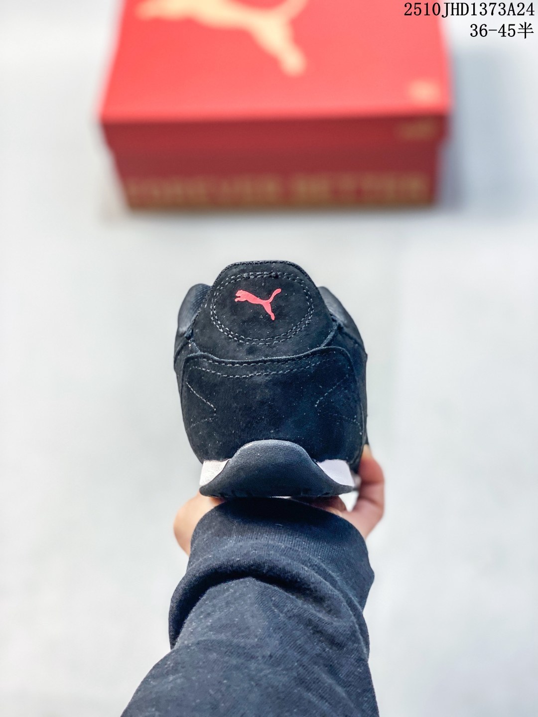 💰130 真标带半码 25秋PUMA彪马美拉德赛车风复古休闲鞋CATCH SD男女薄底鞋 402681 尺码：如图 编码：10JHD1373A24