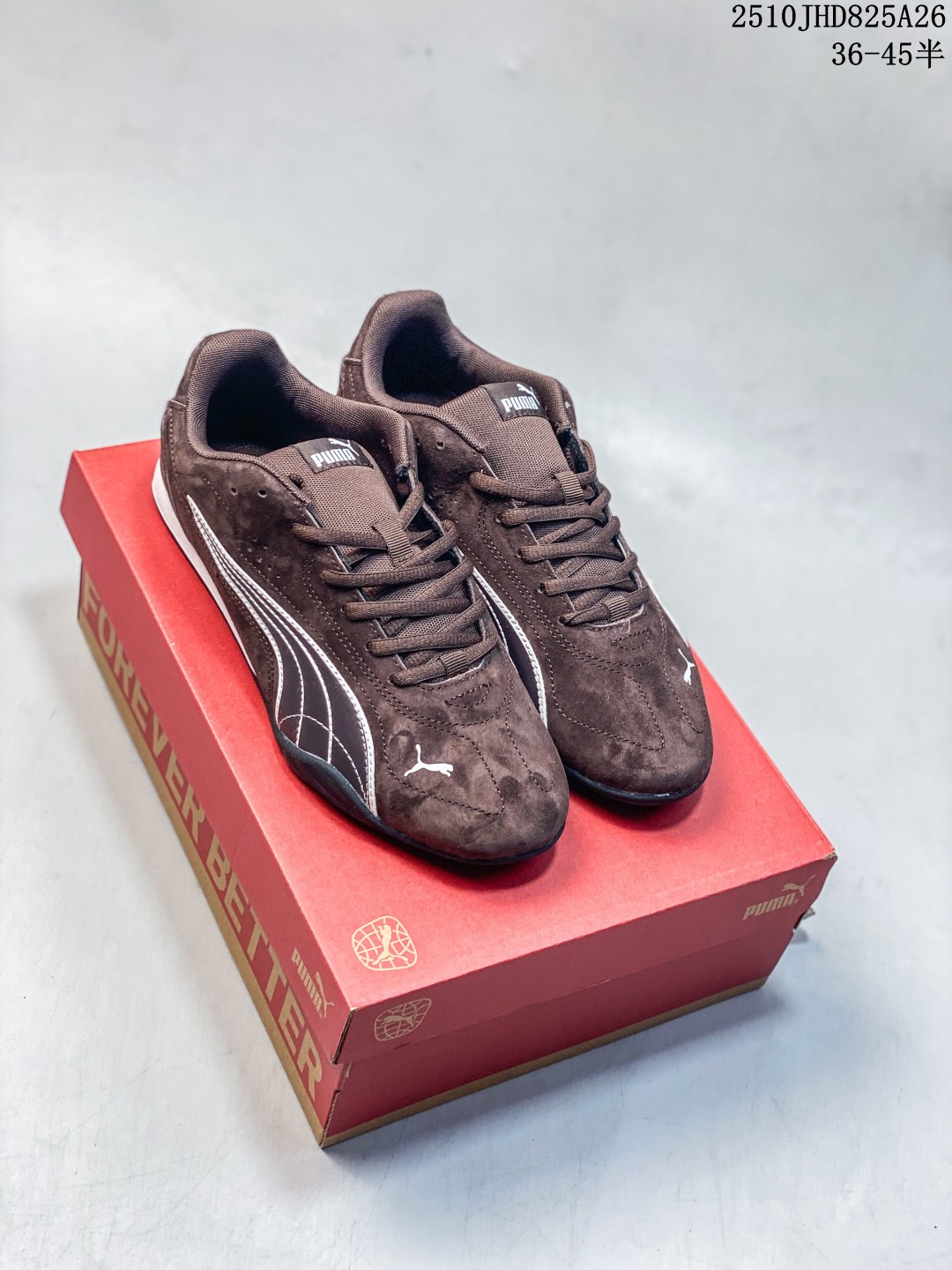 💰190 公司级带半码
PUMA彪马男鞋秋季新款Catch SD女鞋休闲运动赛车薄底鞋402681-02
尺码：如图
编码：10JHD835A26