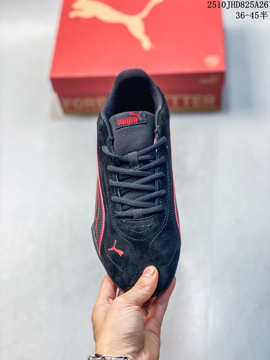 💰190 公司级带半码
PUMA彪马男鞋秋季新款Catch SD女鞋休闲运动赛车薄底鞋402681-02
尺码：如图
编码：10JHD835A26