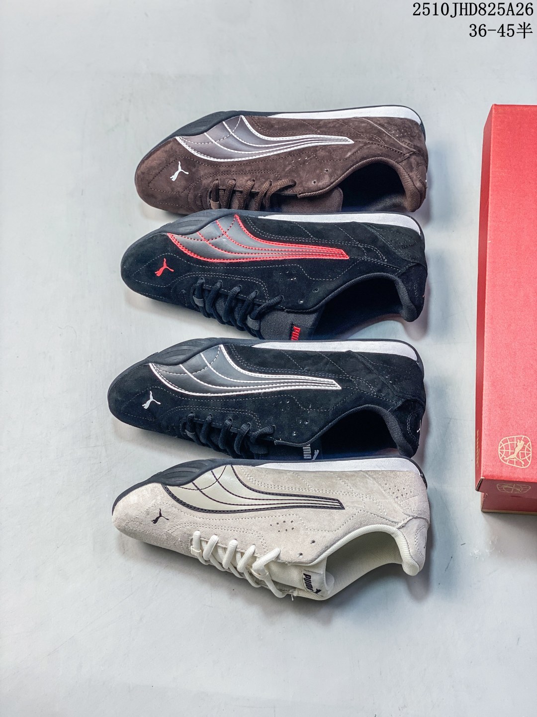 🈴 💰190 公司级带半码 PUMA彪马男鞋秋季新款Catch SD女鞋休闲运动赛车薄底鞋402681-02 尺码：如图 编码：10JHD835A26