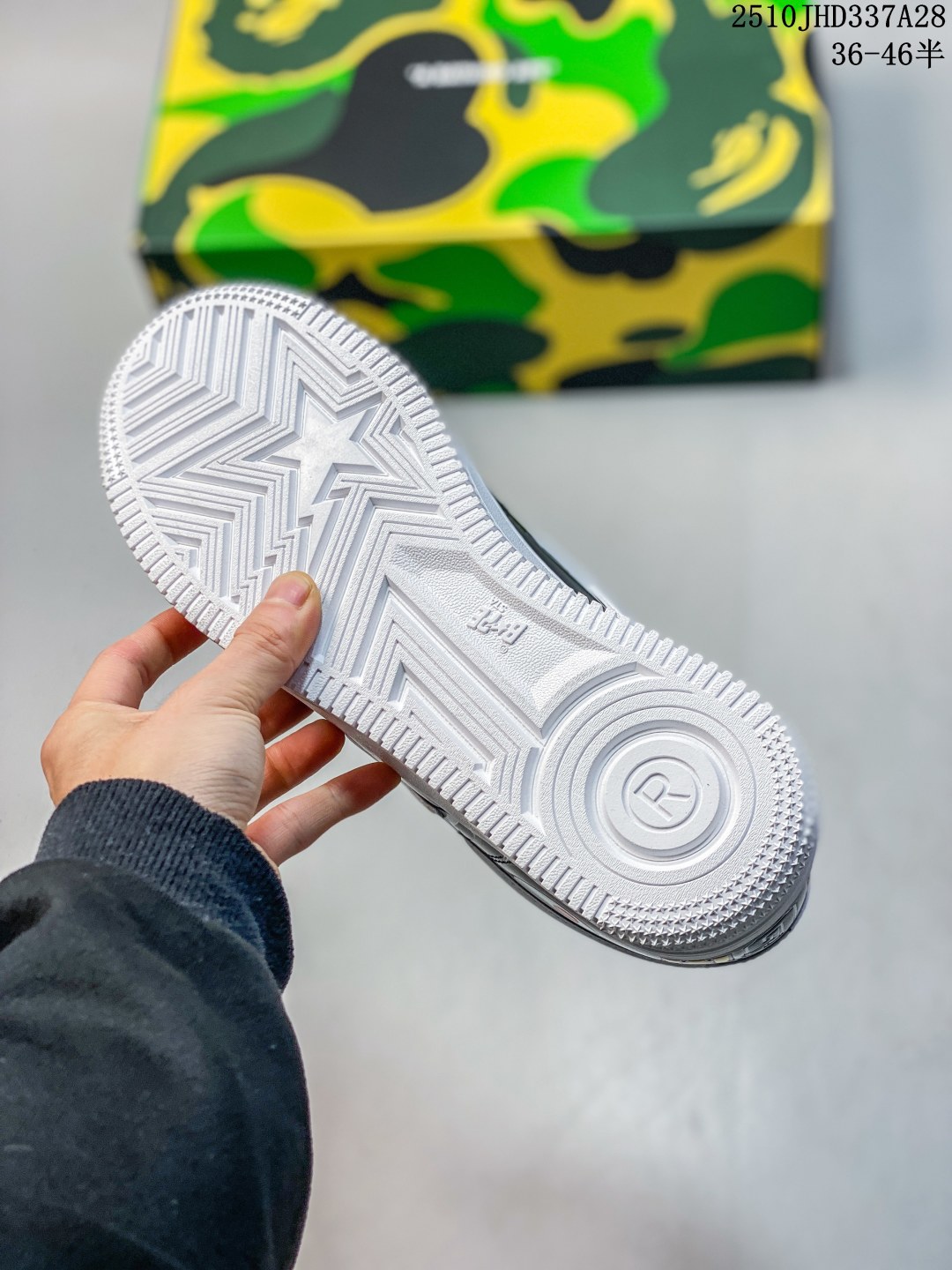 💰190 公司级✅Bape x Nk Air Force 1‘07 Low *A BATHING APE * ”新配色“品牌 猿人头 空军一号低帮休闲板鞋
10JHD337A28