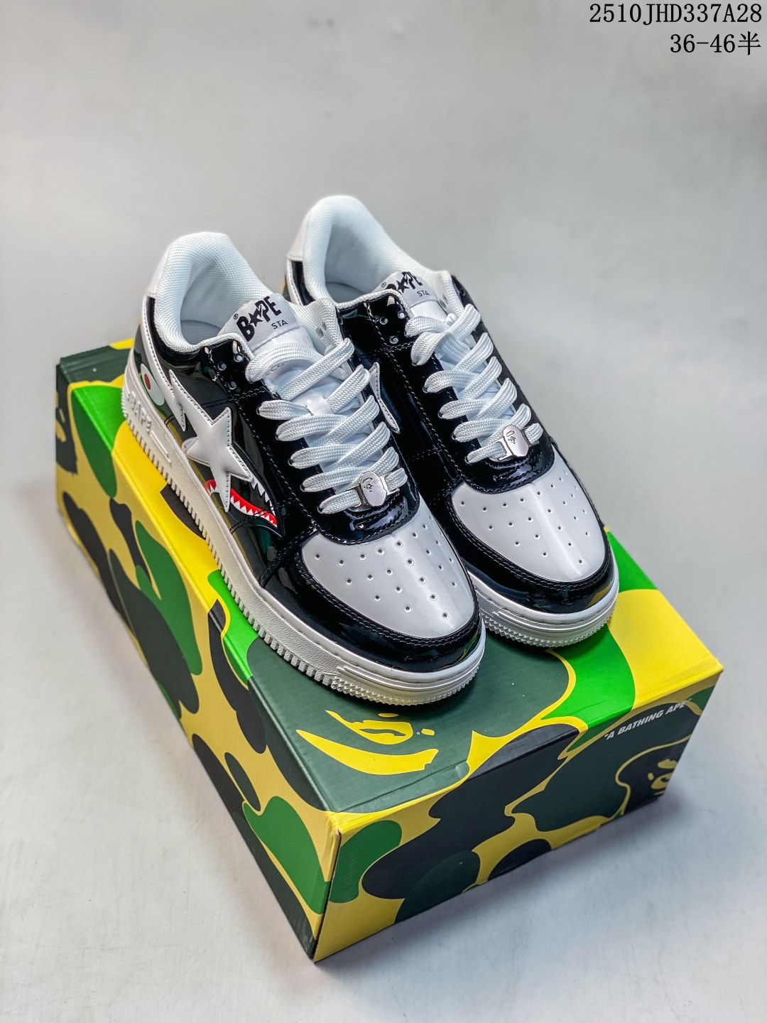 💰190 公司级✅Bape x Nk Air Force 1‘07 Low *A BATHING APE * ”新配色“品牌 猿人头 空军一号低帮休闲板鞋
10JHD337A28