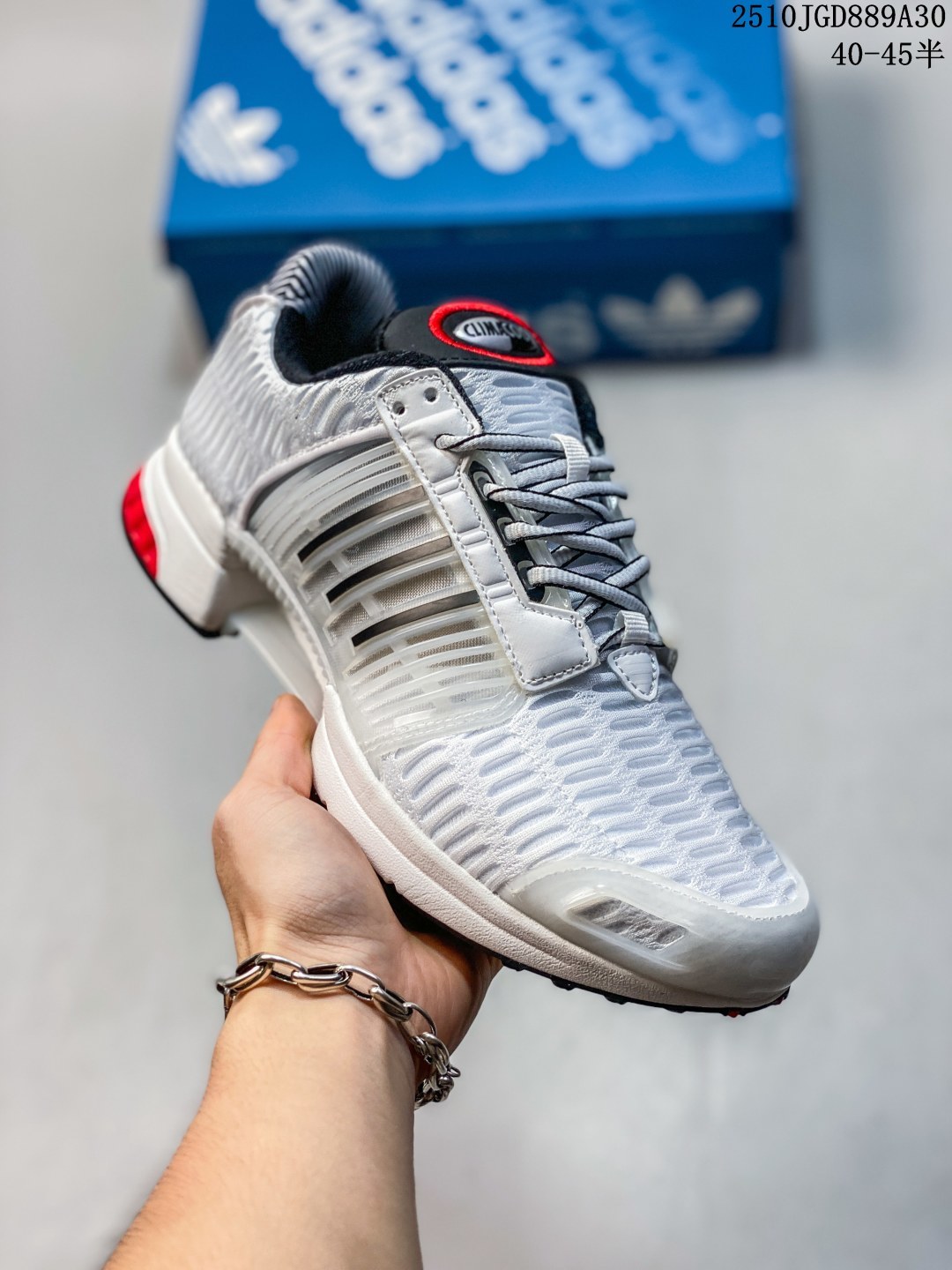 公司级 Climacool 阿迪达斯清风减震跑步鞋 织物材质 带半码 尺码见图 10JGD889A30