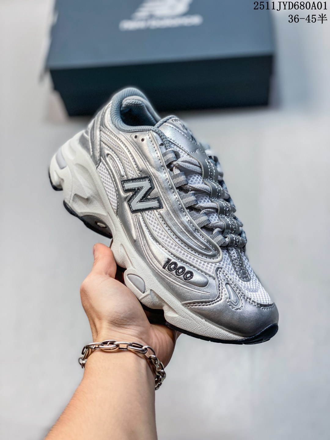 纯原 New Balance 1000系列 复古 老爹风低帮休闲运动跑步鞋 M1000 #小红书穿搭款式,原楦原纸版开发版型 货号:M1000 JYD680A01