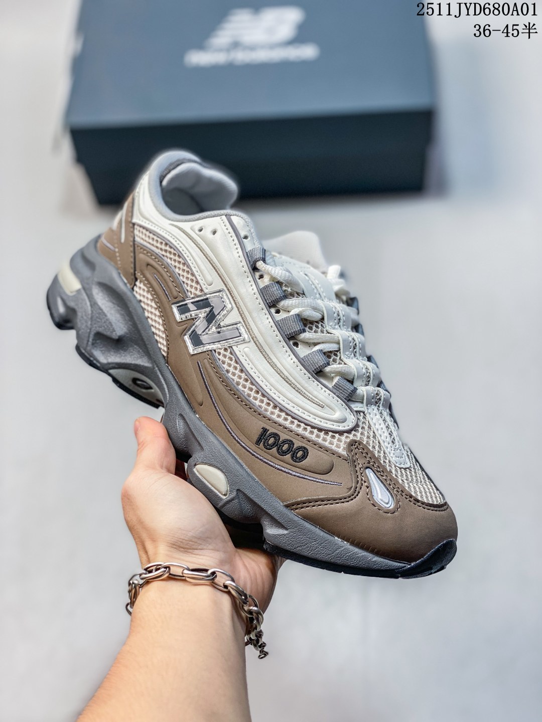 纯原 New Balance 1000系列 复古 老爹风低帮休闲运动跑步鞋 M1000 #小红书穿搭款式,原楦原纸版开发版型 货号:M1000 JYD680A01