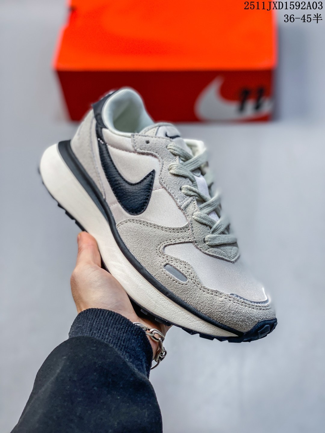 公司级 Nike PHOENIX WAFFLE 走秀款解构 高端跑鞋 原鞋开发 完美鞋型 原楦原数据开发纸版楦型 同源织法半透网纱材质 货号:FZ3600-072 SEZE: 36 36.5 37.5 38 38.5 39 40 40.5 41 42 42.5 43 44 45 11JXD1592A03