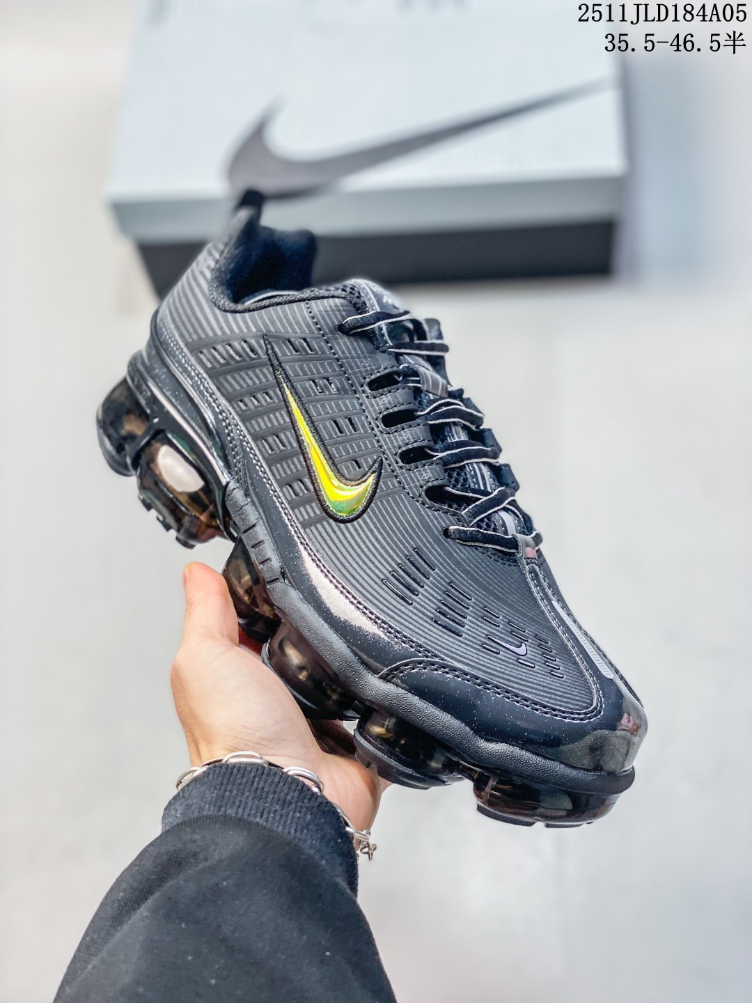 纯原 Nike/耐克 💯男女鞋,原楦原纸版开发,移膜漆皮革补强支撑鞋面,全掌气垫回弹大底❗两大气垫翘楚合体,耐克Nike Wmns Air VaporMax 360"Fossil/Summit White/Metallic Silver"VM360混合全掌气垫休闲运动慢跑鞋 CK9671-100 类型:男女鞋 编码:251103395.822 11JLD184A05