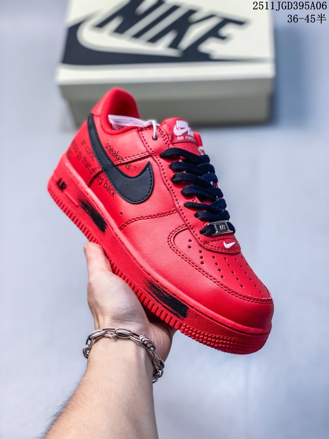 公司级 耐克NK AF1 Shadow 解构风格 空军一号低帮运动休闲板鞋 货号:DC1160-100 半 编码:107024 11JGD395A06