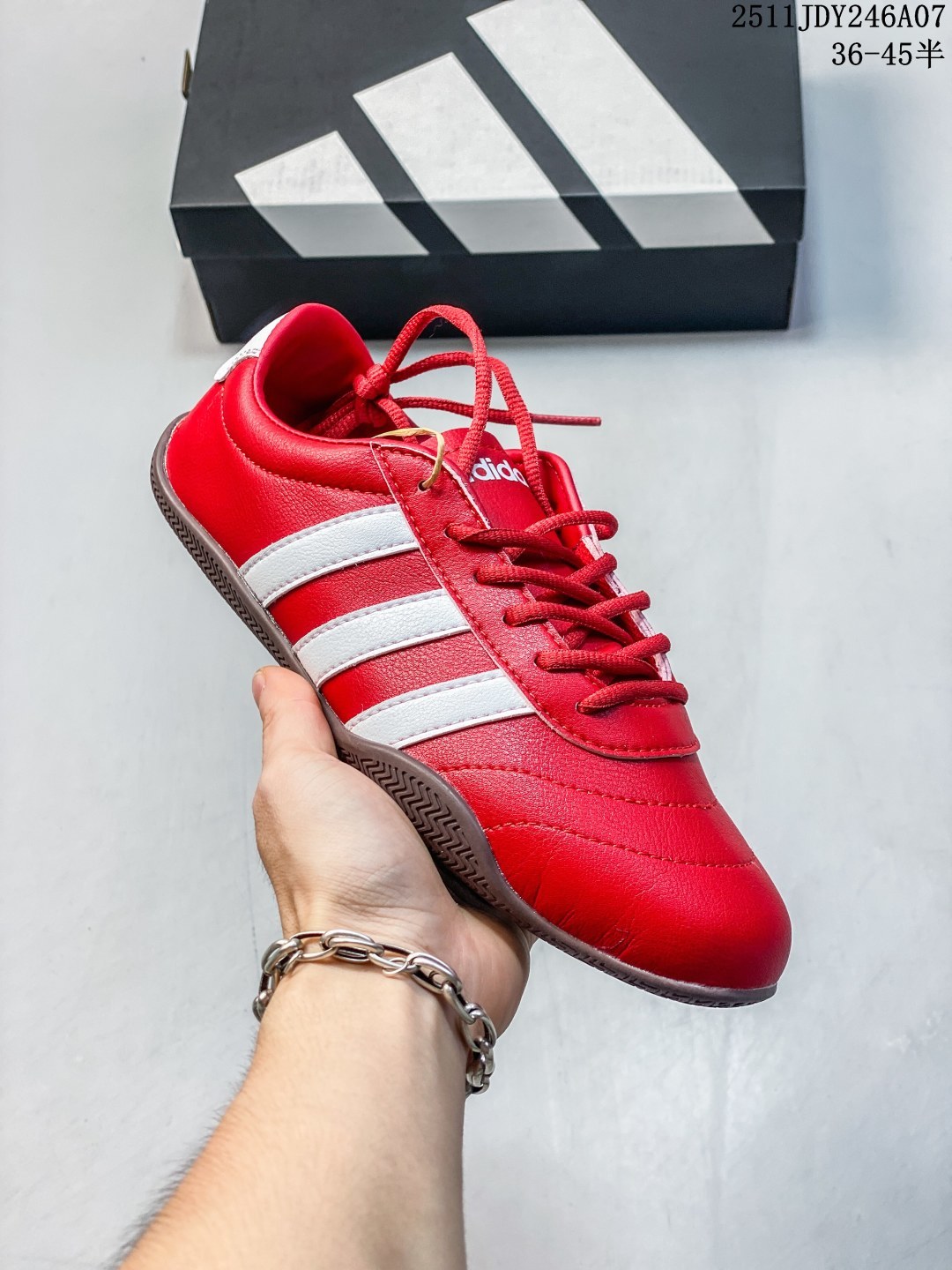 💰115 adidas GRAND COURT 复古百搭舒适 低帮 生活休闲鞋男女款 11JDY246A07